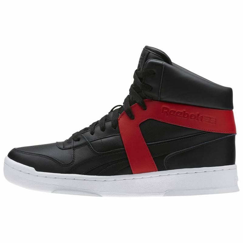 Ghete Baschet Reebok Bb 5600 Premium Barbati Negrii/Rosii Romania XS8860OP